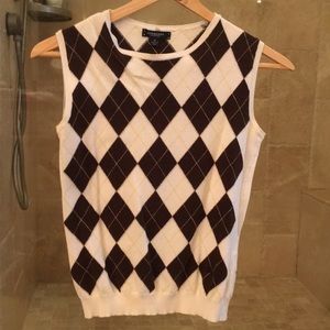 Burberry shell/sleeveless top